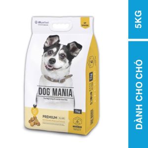 Thức Ăn Hạt Dog Mania 5kg Và 1kg Dành Cho Chó Mọi Lứa Tuổi