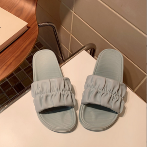 Murah Banget - Sandal Slop Wanita Karet Jelly Motif Serut / Sendal Jelly Serut / Sandal Motif Serut jelly Slip-On / Sandal Wanita