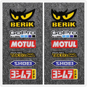 [คลังสินค้าพร้อม] 1Pc รถจักรยานยนต์สะท้อนแสงแถบด้านข้างจักรยานสติกเกอร์หมวกนิรภัยแต่งรถไวนิลสำหรับ YAMAHA TMAX Kawasaki KTM