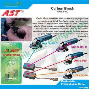 Carbon Brush GWS 6-100 AST