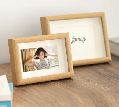 SG Stock [Super Offer] Premium Photo Frame Tempered Glass Sheet Table Wall Display Graduation Photos Birthday Gift Picture Frame for Home and Office Teachers Day