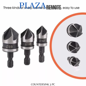 MATA BOR FLUTE CHAMFER CONTERSINK DRILL BIT 90 DEGREE 1/4 12 16 19