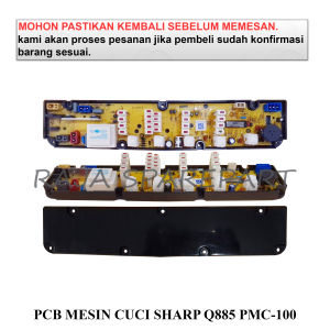 MODUL MESIN CUCI / PANEL / PCB MESIN CUCI SHARP Q885 PMC-100