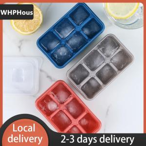 [COD] WHPHous Ship within 24 hours 6-grids Ice Ball maker moldes de silicona BPA Free With Removable Lids Silicone Mold Ice Cube Trays Ice Cube Mold Kitchen Acces