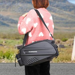 【Outdoor】 Multifuncti Mountain Bike Saddle Rear Rack Luggage Carrier Tail Seat Pannier
