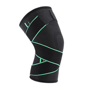 Fitness Gear Elastic Knee Pads Nylon Sports Knee Support Brace Running For Basketball Volleyball Support