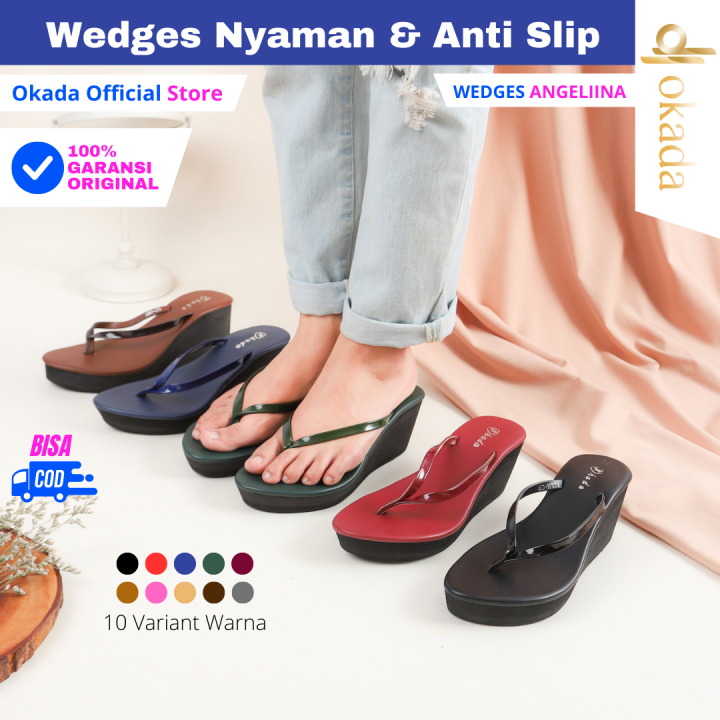 Lazada hot sale wedges wanita