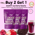 [Buy 2 Get 1 Free] Weekit7 Acai Berry Beauty Powder | FDA-Approved Antioxidant Superfood for Immune Boost, Detox & Hormonal Balance (UTI/PCOS Support). 