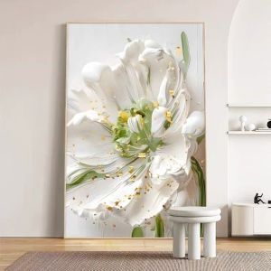 Tranh Hoa 5D Tranh Hiện Đại Tranh Canvas Tranh Tráng Gương Tranh Trang Trí Phòng Tranh Decor