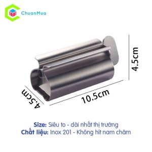 Dụng Cụ Nặn Kem Đánh Răng Nặn Tuýp Đa Năng Bằng Nhựa - Giải Pháp Tiết Kiệm Hiệu Quả Dễ Dàng Sử Dụng