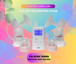 Máy hút sữa Spectra 9plus / 9 plus BH 24th chính hãng