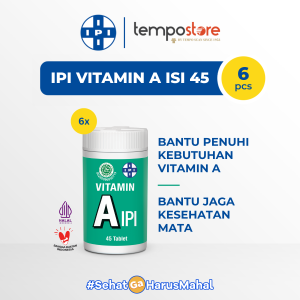 IPI Vitamin A isi 6 pot [Exp : 02.2027 ]