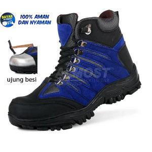 sepatu boot pria crocodile safety wolverin adventureproyek
