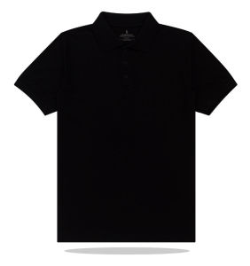 Jemssky Polo Shirt polos Baju Kerah Brand Quality Hitam
