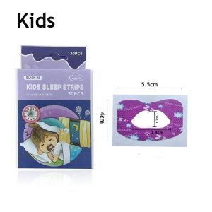30Pcs Mouth Breathing Patch Kids Adult Anti-Snoring Sleep Strips Baby Night Sleep Respiratory Correction Patch