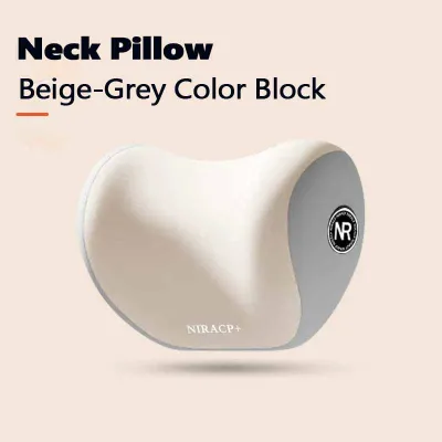 🔥Local Stock🔥马来现货🔥SEAMETAL 3D Memory Foam Car Pillow Seat Headrest Neck Waist Pillow Car Travel Neck Lumbar Support CushionsMemory Cotton Auto Car Neck Pillow Set Universal Car Seat Headrest Waist Pillow Car Accessories Cushion Auto