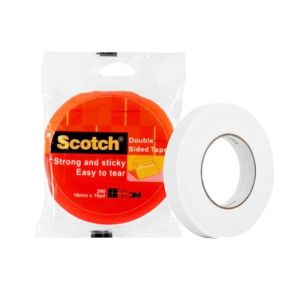 3M Scotch 200 Double Side Tissue Tape Easy Tear Senang Koyak Scotch Double Sided Tape 18mm x 10yds