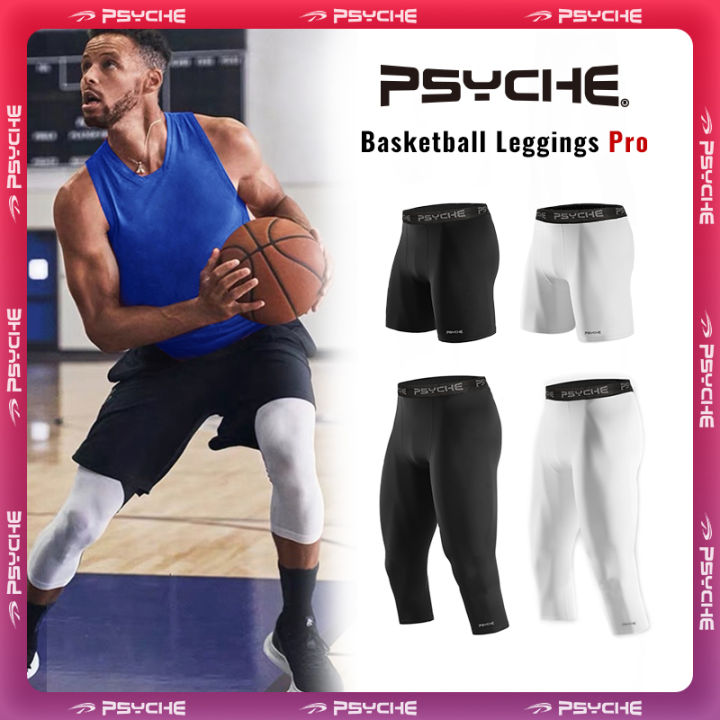 Psyche Basketball Compression Leggings Pro Sports Training Fitness  Breathable High Elasticity Men Compression Shorts Running Quick Dry  Comfortable