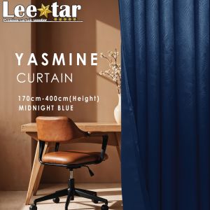 leestarcurtaindesign - Yasmine Mix Blackout Curtain Window Ready Made Hook Eyelet (330cm-340cm) | Noise Reducing | tingkap dan pintu bilik blackout