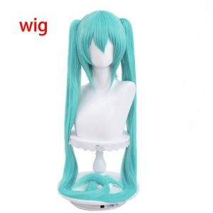Anime Costume Onmyoji Hatsune Miku Cosplay Costume with 2 Ponytail Wig for women Lolita Dress With Kawaii JK Skirt