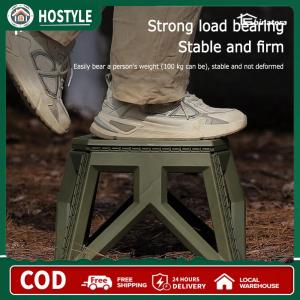 【Chinatera】 Camping and Outdoor Activities Portable Triangle Stool Foldable Lightweight Chair for Hiking and Fishing