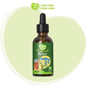 Set 3 Dầu ăn dặm bổ não Mămmy 30ml Dầu Olive bổ não dầu cá hồi bổ não dầu hạt lanh bổ não cho bé từ 6 tháng tuổi