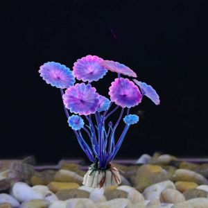 CUTE ELVES 10cm Simulation Aquatic Plants Fake Red/Green/Purple Artificial Water Plant Water Weeds Plastic Underwater Plant Aquarium Landscape