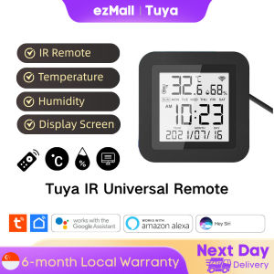 Tuya Smart WiFi IR Remote Universal Infrared with Temperature Humidity Sensor Screen for Aircon TV