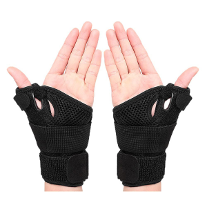 NEENCA Professional Sports นิ้วหัวแม่มือป้องกันข้อมือข้อมือข้อมือ Tendon ปลอกข้อมือ เหมาะสำหรับข้อต่อแรงดันเคล็ดขัดยอกกีฬาการสนับสนุนคงที่ทั้งชายและหญิงสามารถใช้