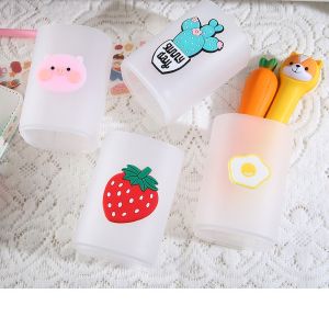 Hộp/Khay đựng bút viết nhỏ gọn xinh xắn hình trái cây loviesshop96