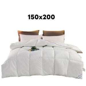 summer blanket โรงแรม 5 ดาวที่ ญี่ปุ่น ผ้านวมสีขาวบริสุทธิ์ ผ้าปูที่นอน ผ้านวมขนาดควีนไซส์ คิงไซส์ เตียงสองคน มีซิป ผ้านวมนุ่ม Duvet ผ้านวมสัมผัสเย็นนุ่ม