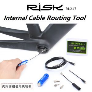 Cycling Shifter Housing Cable Tools MTB RB RISK Internal Cable Routing Tool For Bicycle Frame Input Jagwire Basikal Frame Tools