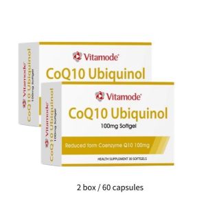 buy 3 get 1 Vie coenzyme Q10 Ubiquinol 100mg softgel 30s - Energy vitality support  Authentic Product