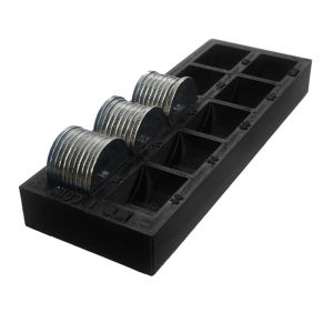 EB Coin Counter Tray Coin Sorter Individual Coin Tray Organizer for PH Coin Display Holder 3D Printed