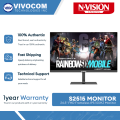 Nvision S2515-B 24.5" FHD 1920X1080 100HZ Frameless IPS Gaming Monitor. 