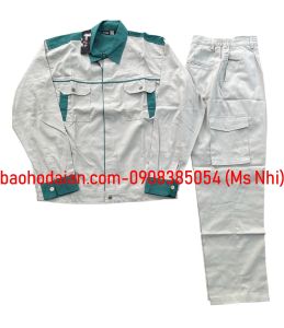 Quần áo bảo hộ vải pangrim hàn thấm hút mồ hôi TB10