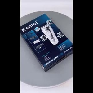 Kemei Rechargeable Electric Shaver Cordless USB Shaving Machine Barber Trimmer For Men KM-9038