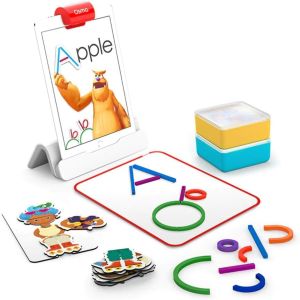 Osmo Little Genius Starter Kit for iPad - Hands-On Learning Games for Kids of Ages 3-5 (Osmo Base Included)