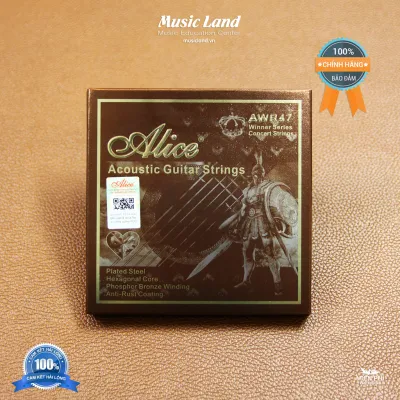 Dây Đàn Guitar Acoustic Alice AWR47 Chính Hãng