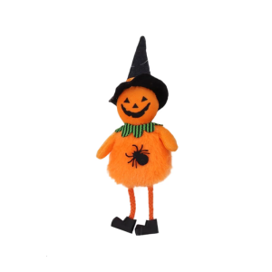 Soft Witch Pumpkins Doll Hanging Decoration Reusable Halloween Party Supplies for Kids Room Classroom Decorations