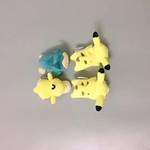 Pokemon Creative Cute Soft Cute Elf Pikachu Psyduck Snorlax Plush Toy Backpack Brooch Clothing Ornaments Childrens Gift Doll