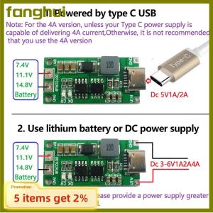fanghui 2S 3S 4S 1-4A Booster Module Lithium Polymer Lithium Ion Battery Charging Module Step-Up Boost LiPo Polymer Li-Ion Charger