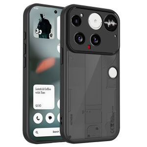 Casing For Nothing Phone (3) 3 Phone3 NothingPhone3 Phone(3) Acrylic Matte black Phone Case Shockproof Protection Bumper Cases Back Cover