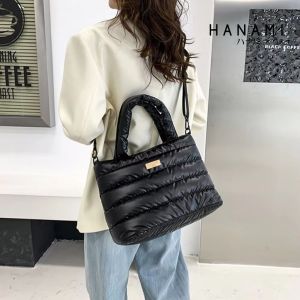 HANAMI Tas Selempang Wanita Lizana Hitam Piillow Bag Korea Style TA1085B5 Jinjing Fashion Branded