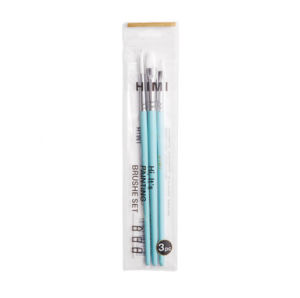 [HỎA TỐC] Bộ Cọ Vẽ Himi 3-5 Cây Dùng Cho Gouache Acrylic Watercolor