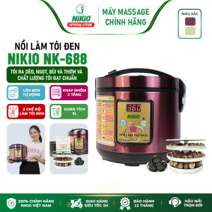 Máy Nồi Làm Tỏi Đen Gia Đình Nikio NK-688 - Dung Tích 5 lít Làm Tỏi Tự Động Thành Công 99% Tỏi Đơn Và Tỏi Nhánh Thơm Ngon Chuẩn Vị