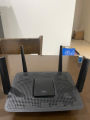 Router Wifi Linksys EA8300 Max-Stream AC2200, 3 băng tần tốc độ 2200Mbps đã qua sử dụng còn đẹp lắm. 