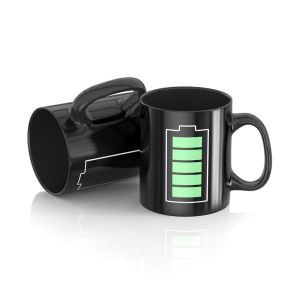 Ceramic Mug Temperature-sensitive Color Change Large Capacity Durable Visual Interest Practicality