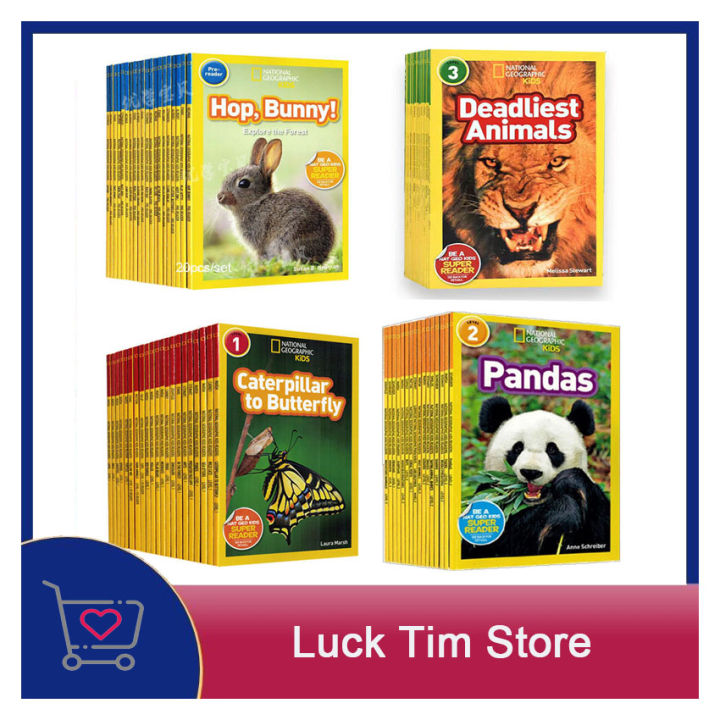 92 books English picture book National Geographic Kids pre level 1