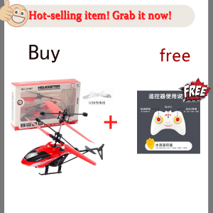 Apache-Style RC Helicopter Toy - 2-in-1 Remote Control with External Sensors | Durable Indoor/Outdoor Flying Drone for Boys (Kapal Terbang Kawalan Jauh)
